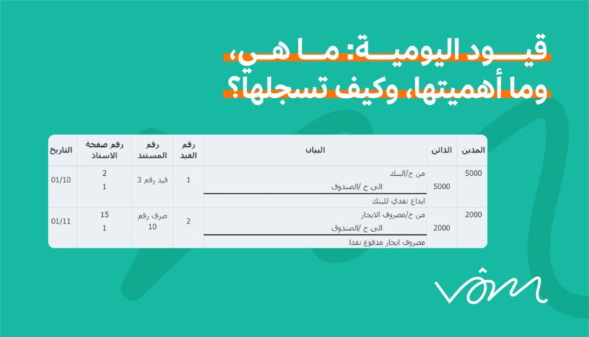 قيود اليومية