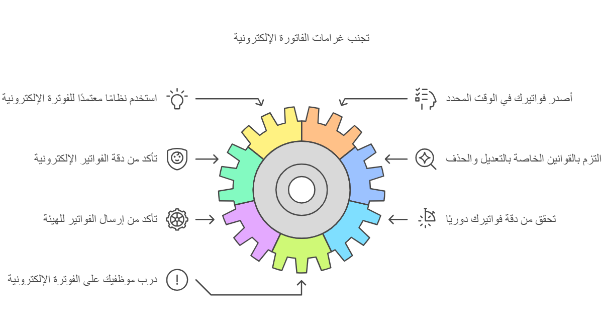 والآن، إليك 7 نصائح لتجنب غرامة الفاتورة الإلكترونية
