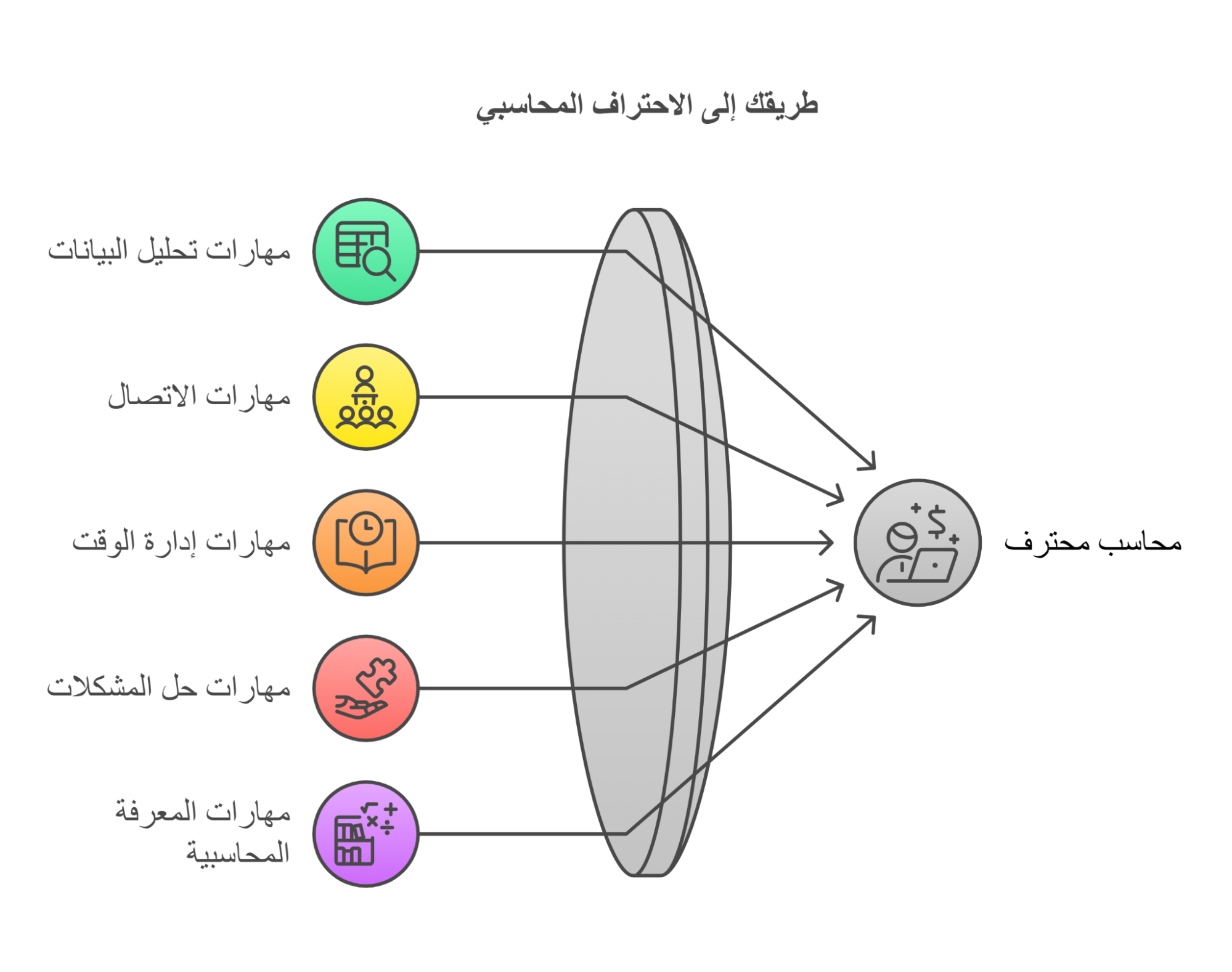 كيف تصبح محاسبًا محترفًا؟ 5 مهارات يجب أن تتقنها 