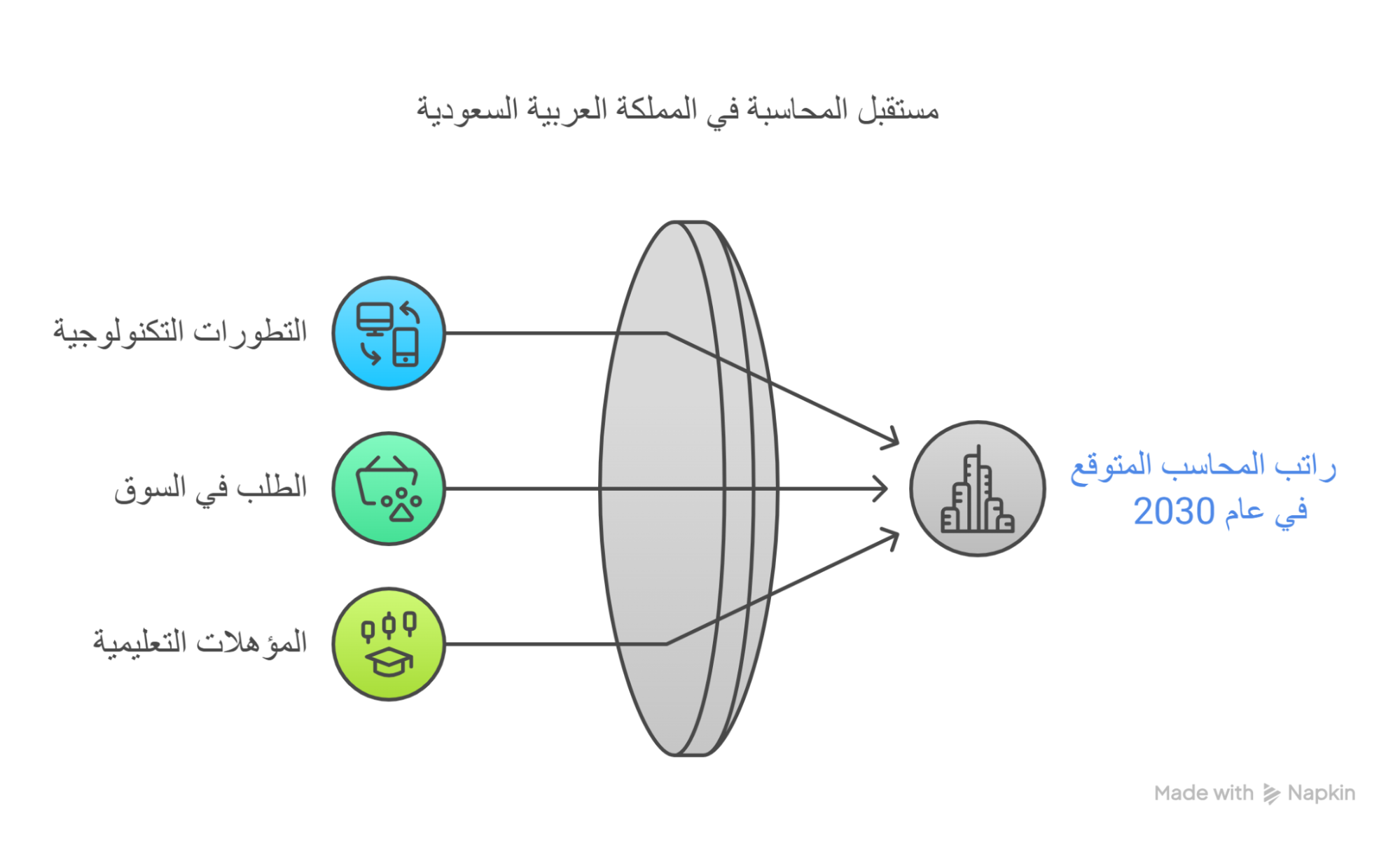 ارفع سقف طموحاتك: راتبك المتوقع كمحاسب سعودي في عام 2030
