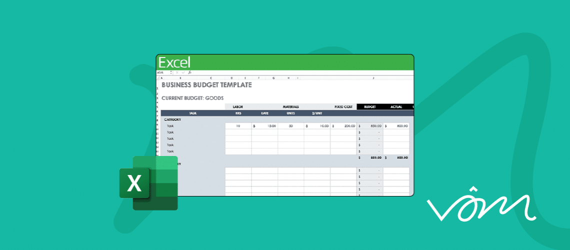 نموذج موازنة تقديرية excel